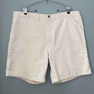 Carhartt Men's Tan Flat Front Shorts